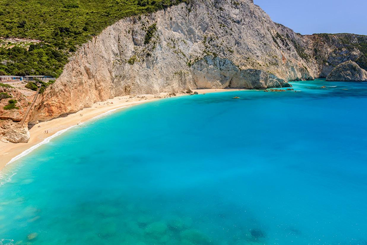 Porto Katsiki Beach Insel Lefkas