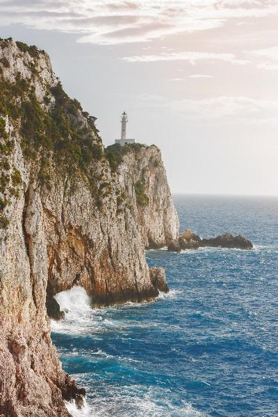 Kap Doukato südlichster Punkt der Insel Lefkas