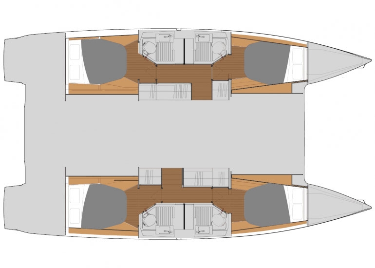 Riss / Kabinenplan - Astrea 42 Riss