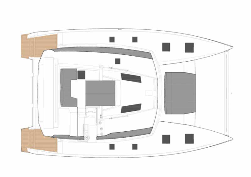 Fountaine Pajot Saona 47 Loungedecks